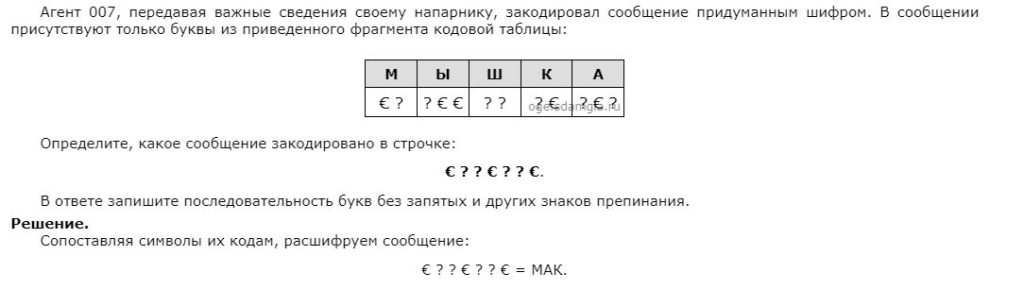 Рейтинг заданий ОГЭ от самых простых к самым сложным